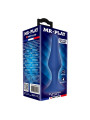 Mr Play - Plug Anal Slim Silicona Azul L