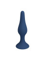 Mr Play - Plug Anal Slim Silicona Azul L