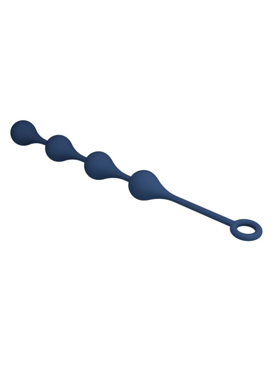 Mr Play - Bolas Anales Silicona Azul Talla L 42,6 cm