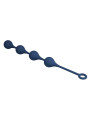 Mr Play XL: bolas anales de silicona azul de 52,5 cm