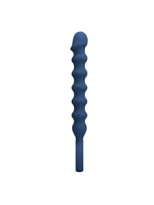 Mr Play - Bolas Anales y Plug Anal Silicona Azul Ø 3,4 cm - 28,5 cm