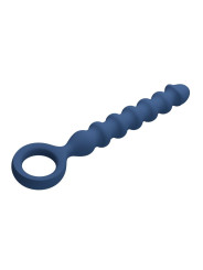 Mr Play - Bolas Anales y Plug Anal Silicona Azul Ø 3,4 cm - 28,5 cm
