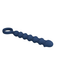 Mr Play - Bolas Anales y Plug Anal Silicona Azul Ø 3,4 cm - 28,5 cm