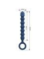 Mr Play - Bolas Anales y Plug Anal Silicona Azul Ø 3,4 cm - 28,5 cm