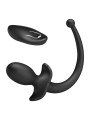Mr Play - Vibrador Anal y Perineal con Control Remoto Inalámbrico Negro