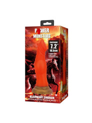Power Monsters - Blazeheart Charger Dildo 18,5 cm Ø 4,5 cm