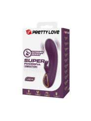 Pretty Love - Landyn Vibrador Rabbit Recargable 10 Funciones Morado