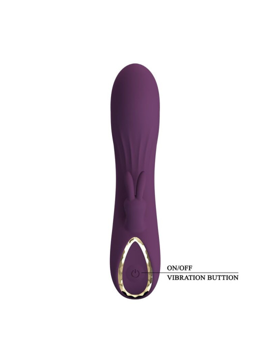 Pretty Love - Landyn Vibrador Rabbit Recargable 10 Funciones Morado