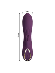 Pretty Love - Landyn Vibrador Rabbit Recargable 10 Funciones Morado