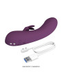Pretty Love - Landyn Vibrador Rabbit Recargable 10 Funciones Morado
