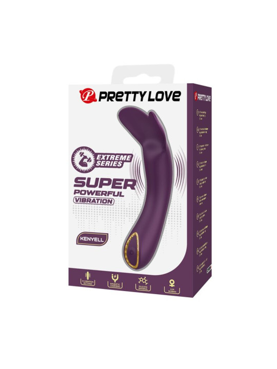 Pretty Love - Kenyell Vibrador Recargable 10 Funciones Morado