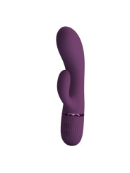 Pretty Love - Margie Vibrador Rabbit Recargable 10 Funciones Morado