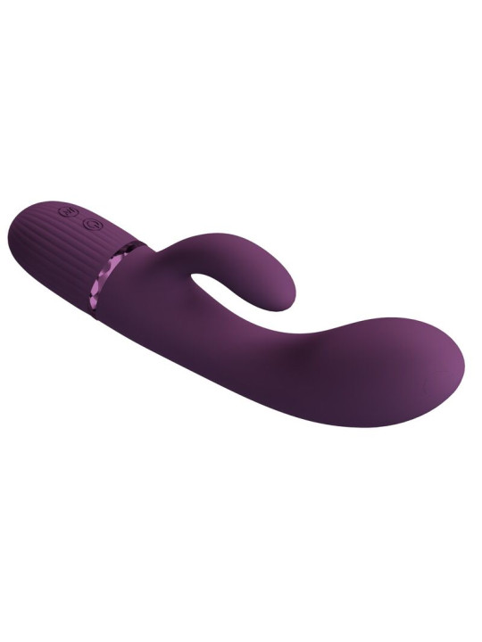 Pretty Love - Margie Vibrador Rabbit Recargable 10 Funciones Morado