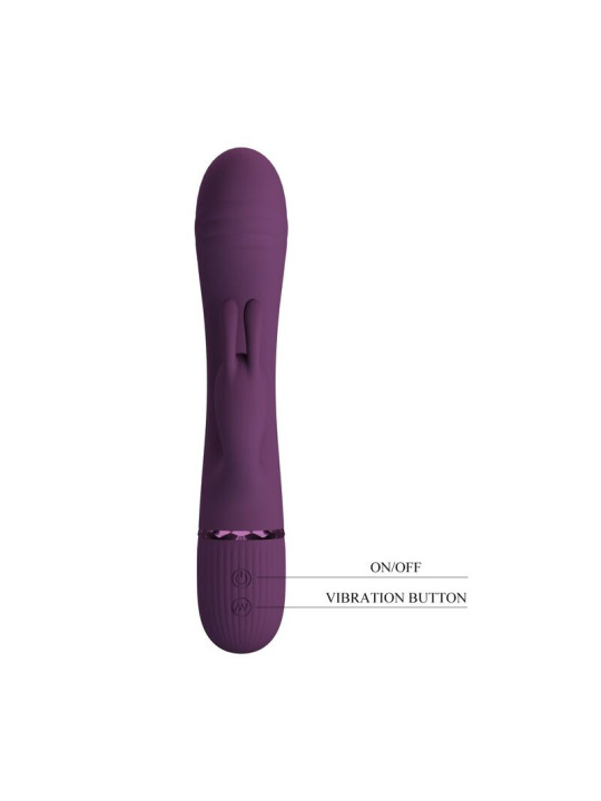 Pretty Love - Rocco Vibrador Rabbit Recargable 10 Funciones Morado
