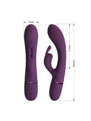 Pretty Love - Rocco Vibrador Rabbit Recargable 10 Funciones Morado
