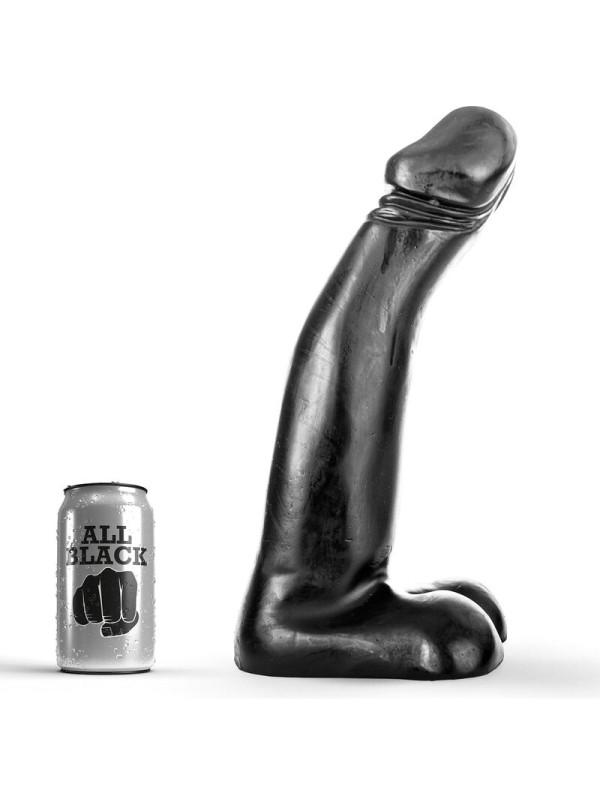 All Black - Dildo Realista Negro Fisting 29 cm