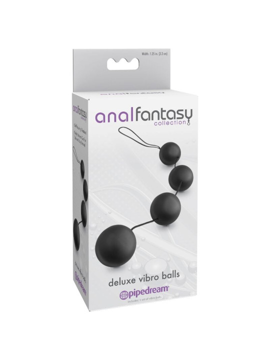 Anal Fantasy – Bolas Anales Vibradoras sin Pilas con Cuerda de Seguridad