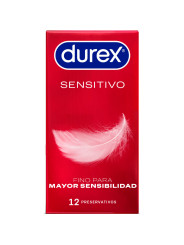 Durex - Preservativos Sensitivo 12 Unidades