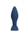 Mr Play - Plug Anal Cónico Silicona Azul S