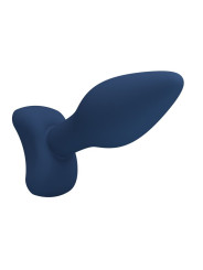 Mr Play - Plug Anal Cónico Silicona Azul S