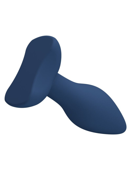 Mr Play - Plug Anal Cónico Silicona Azul L