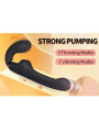 Nalone - Allow Vibrador Doble con Rotación y Empuje Negro