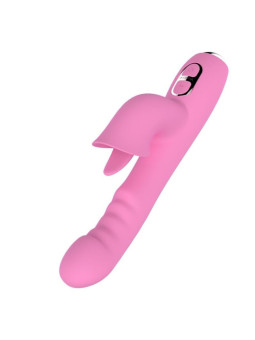 Nalone - T-May Vibrador Rabbit con Empuje y Movimiento Oscilante