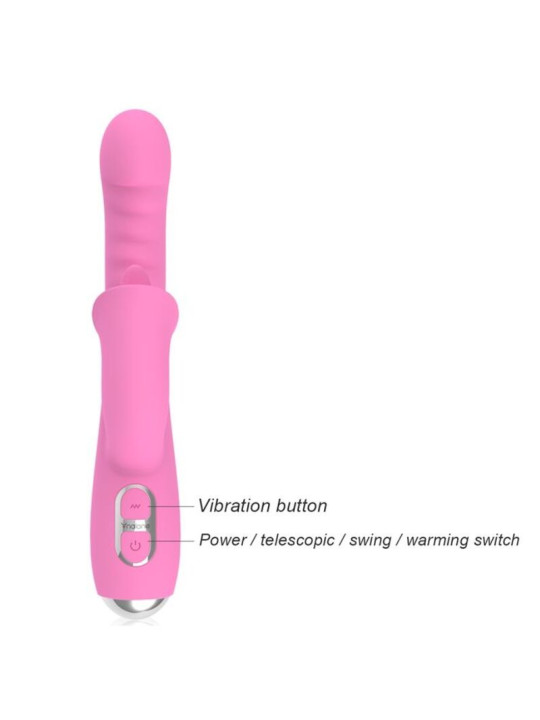 Nalone - T-May Vibrador Rabbit con Empuje y Movimiento Oscilante