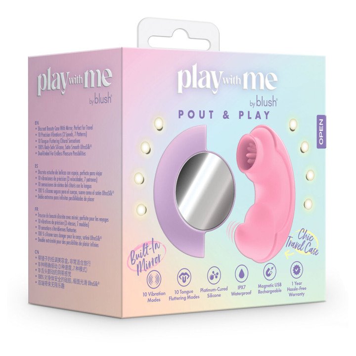 Succionador de Clítoris Blush Play with me Rosa