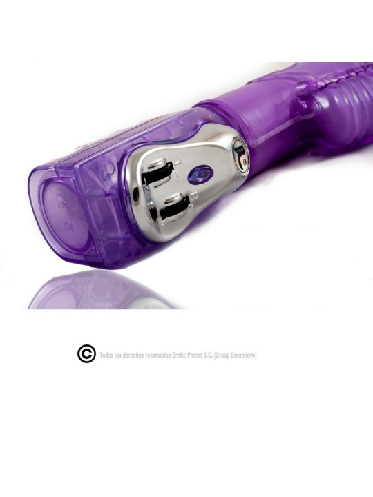 Baile - Rotador Up & Down Rabbit Lila Superestimulador