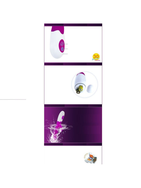 PRETTY LOVE - FLIRTATION VIBRADOR SNAPPY
